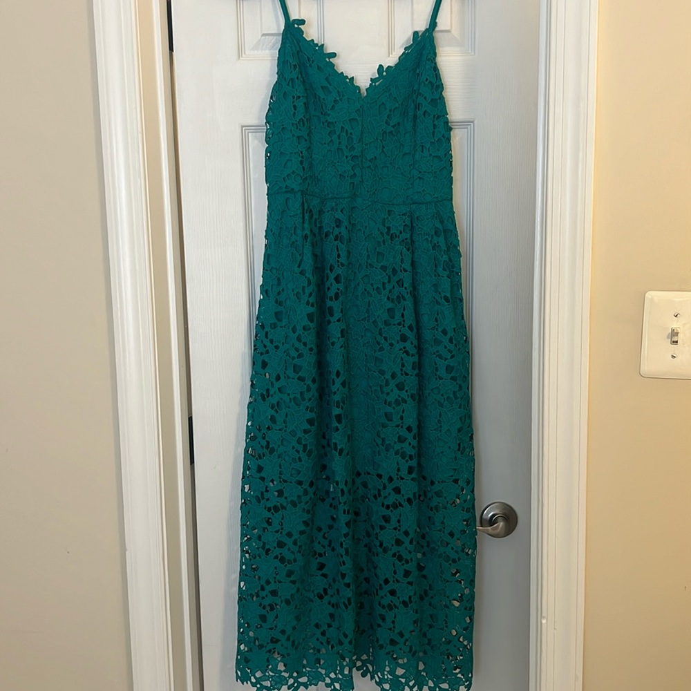 ASTR Emerald Green Dress